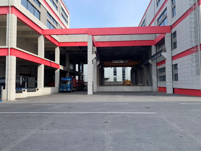 南京溧水君临国际南京医械GSP仓库，各建筑之间廊桥联通